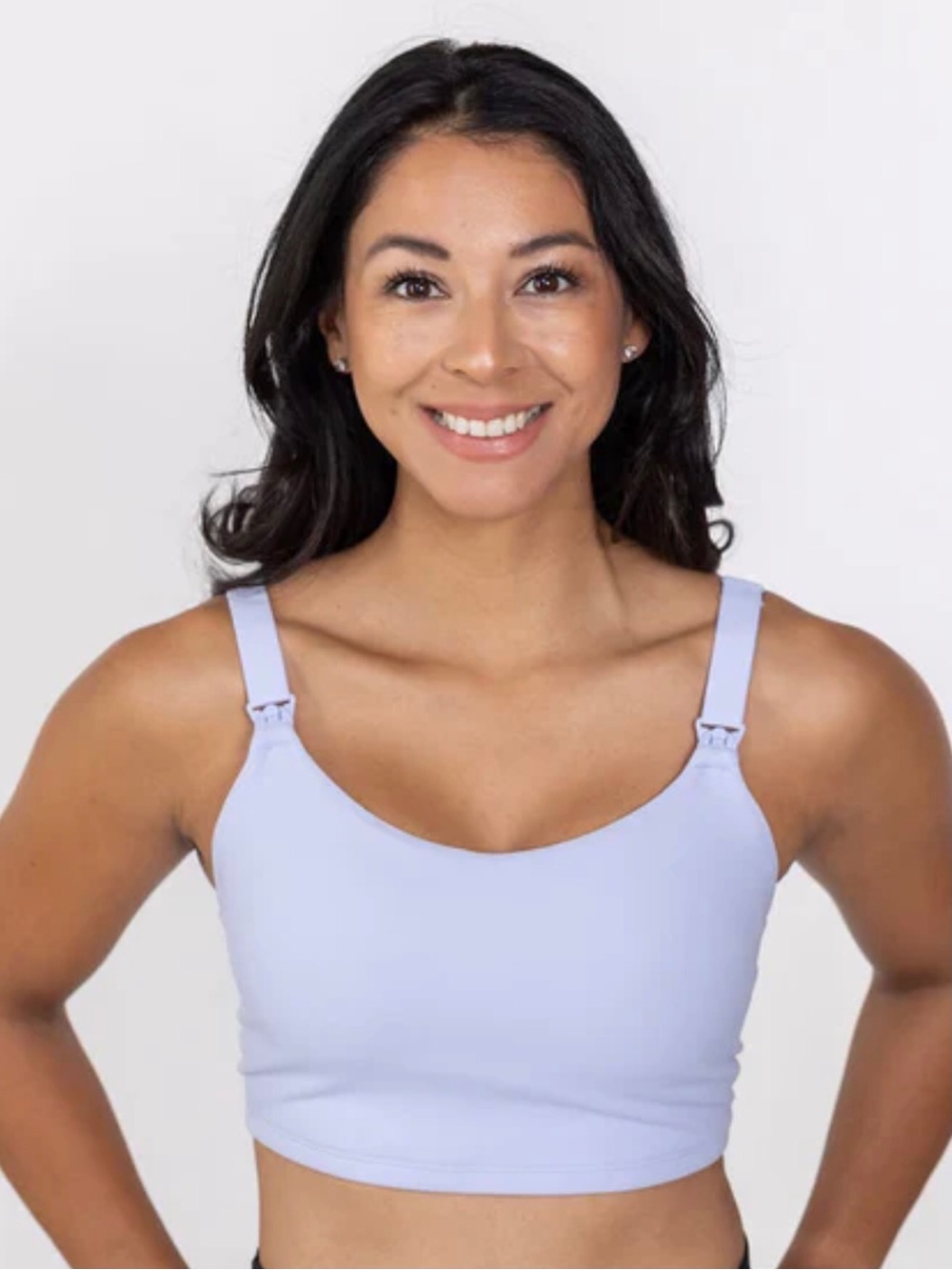 Love & Fit “ Cadence” Nursing/Pumping Bra Lavender XL